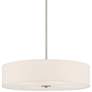 Thumbnail3 of Mid Town 24" Wide Brushed Steel LED Drum Pendant Light