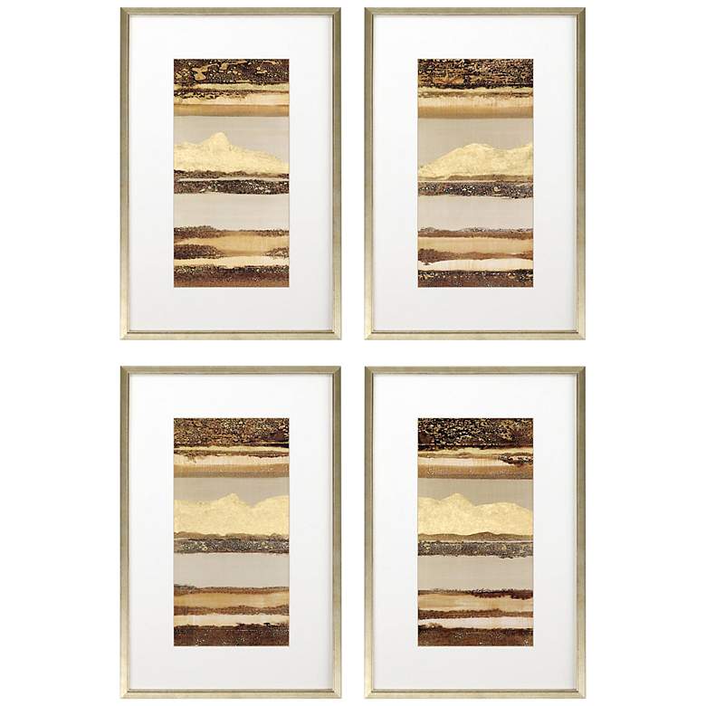 Image 3 Midas 23"H Rectangular 4-Piece Giclee Framed Wall Art Set