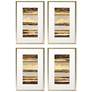 3_Midas 23"H Rectangular 4-Piece Giclee Framed Wall Art Set