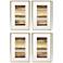 Midas 23"H Rectangular 4-Piece Giclee Framed Wall Art Set