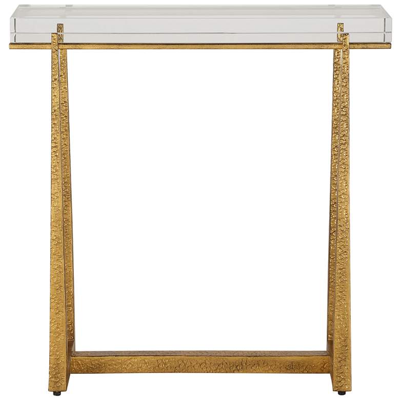 Image 1 Midas 24" Gold Accent Table