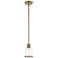Middlebush 1 Light Antique Brass Mini Pendant