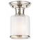 Middlebush 5 1/2" Wide Polished Nickel Ceiling Light