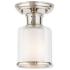 Middlebush 5 1/2" Wide Polished Nickel Ceiling Light