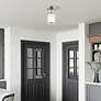 7_Middlebush 5 1/2" Wide Polished Nickel Ceiling Light more views