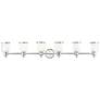 1_Middlebush 55" Wide Polished Nickel 6-Light Bath Light