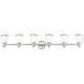 4_Middlebush 55" Wide Polished Nickel 6-Light Bath Light more views