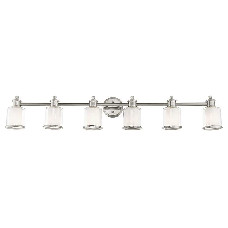 Image 4 Middlebush 6 Light Brushed Nickel Vanity Sconce more views