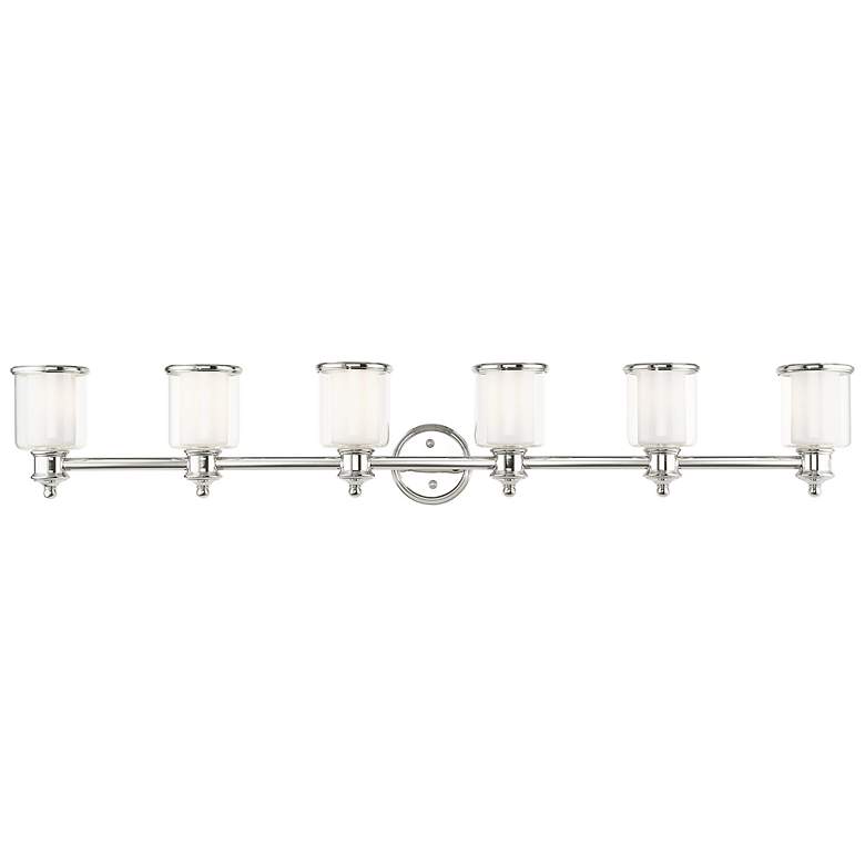 Image 1 Middlebush 6 Light Polished Nickel Vanity Sconce