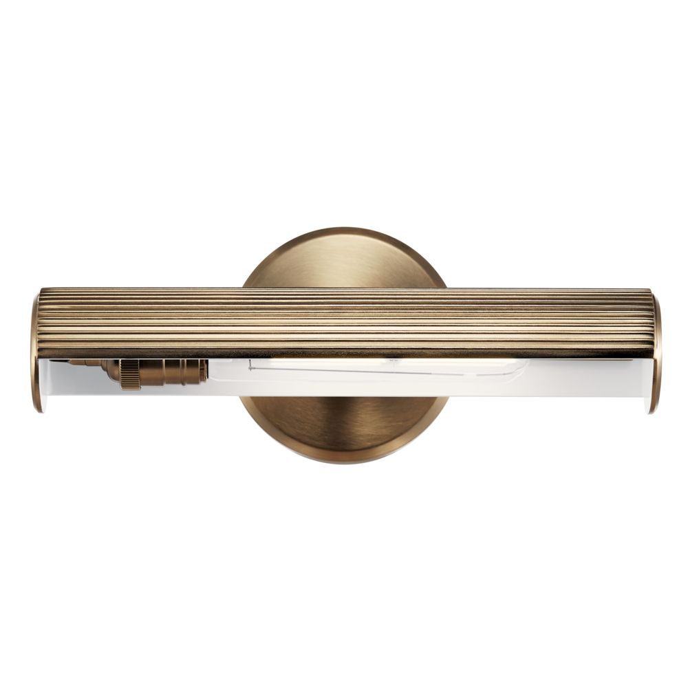 Image 7 Midi 12 Inch Picture Light in Champagne Bronze more views