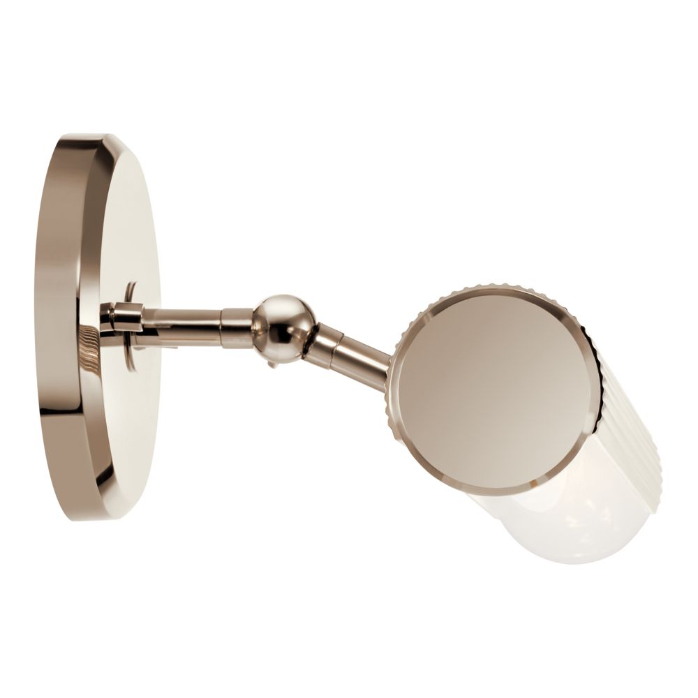 Image 2 Midi 12 Inch Picture Light in Polished Nickel more views