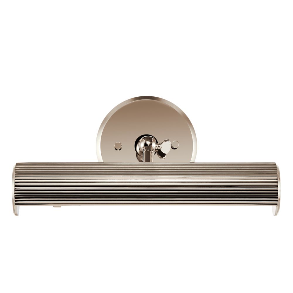 Image 5 Midi 12 Inch Picture Light in Polished Nickel more views