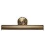 6_Midi 18" Wide Champagne Bronze Direct Wire Picture Light more views