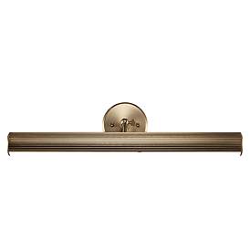 Image5 of Midi 24" Wide Champagne Bronze Direct Wire Picture Light more views