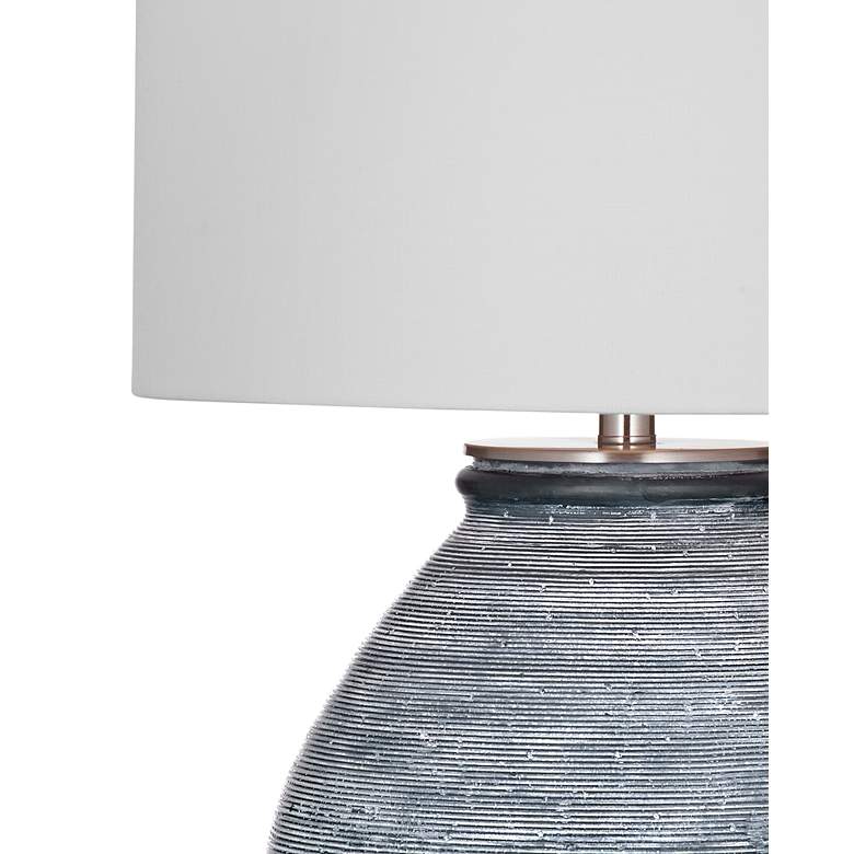 Image 3 Midlands 26" High Blue Table Lamp more views