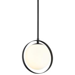 Midnetic 24" Wide Matte Black Mini Pendant