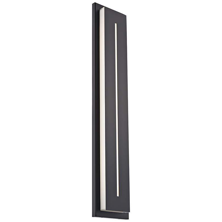 Image 1 Midnight 36" High Black 3000K LED Outdoor Wall Light