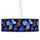 Midnight Garden Giclee 24" Wide 4-Light Pendant Chandelier