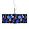 Midnight Garden Giclee Glow 20" Wide Pendant Light