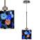 Midnight Garden Giclee Glow Mini Pendant Light