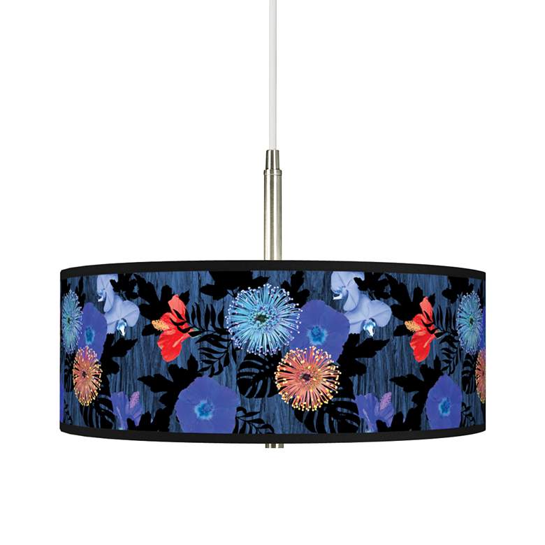 Image 1 Midnight Garden Giclee Pendant Chandelier