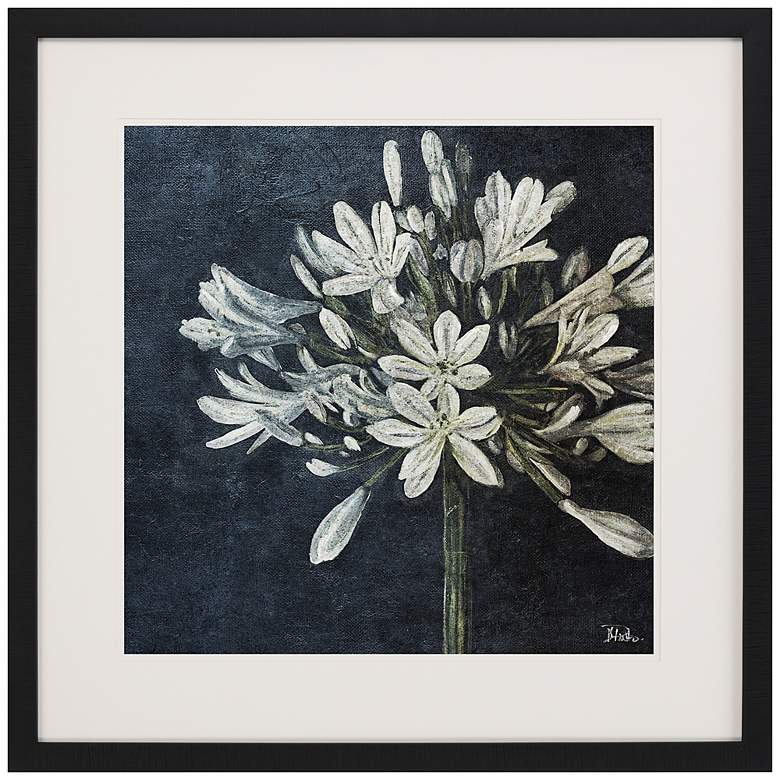 Image 2 Midnight Lilies I 43" Square Framed Wall Art