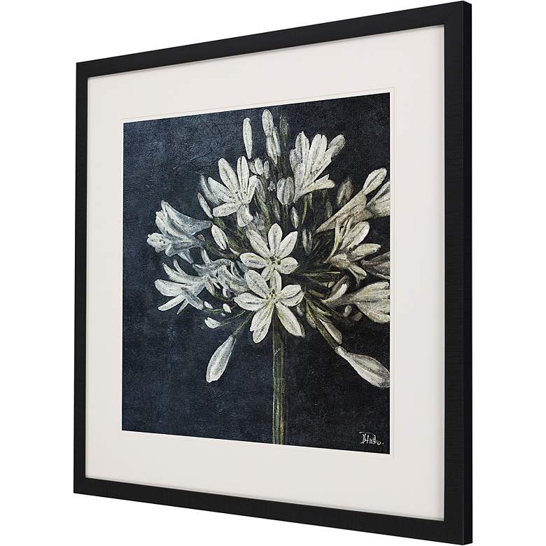 Image 4 Midnight Lilies I 43" Square Framed Wall Art more views