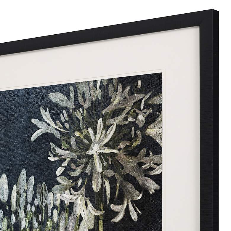 Image 2 Midnight Lilies II 43" Square Framed Wall Art more views