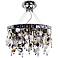 Midnight Pearl 15" Wide Pendant Chandelier