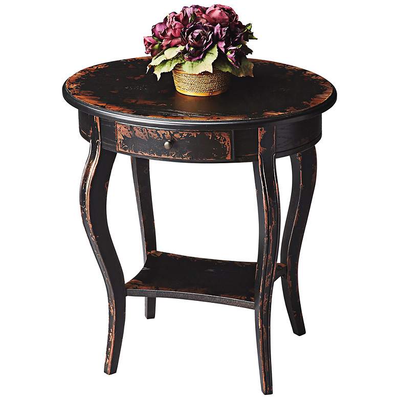 Image 1 Midnight Rose Oval Accent Table