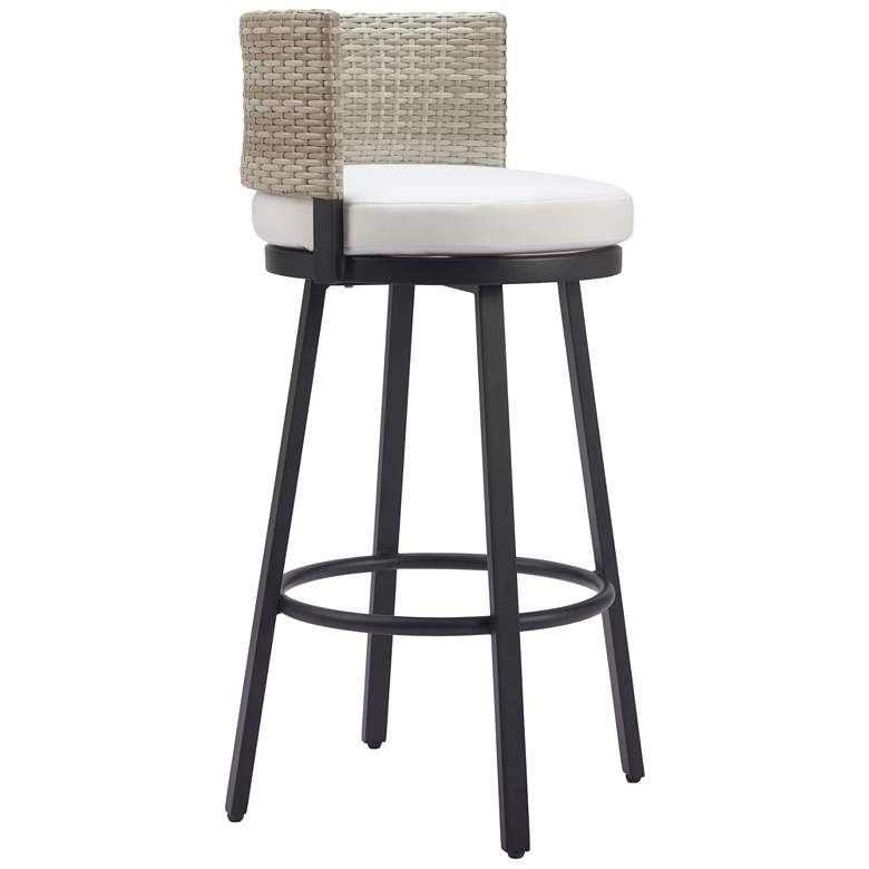 Image 1 Midnight Wave Barstool White