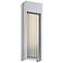 Midrise 22 1/4" High Sand Silver LED Outdoor Wall Sconce