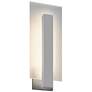 Midtown 18" High Textured Gray Outdoor LED Wall Light