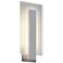 Midtown 18" High Textured Gray Outdoor LED Wall Light