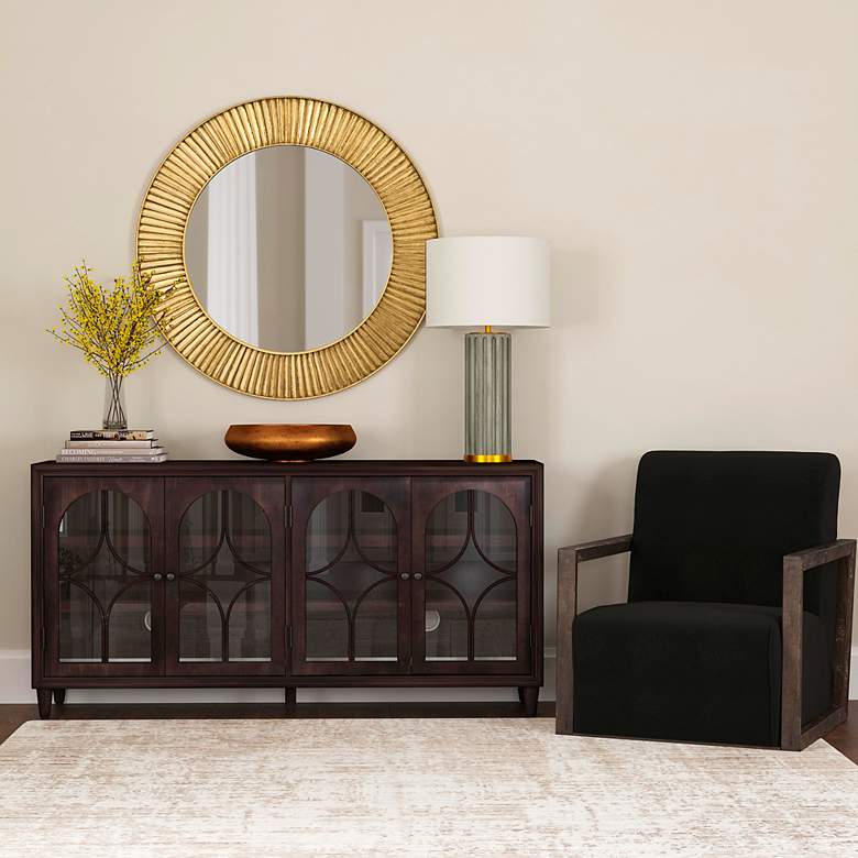 Image 4 Midtown 40"H Glam Styled Wall Mirror more views