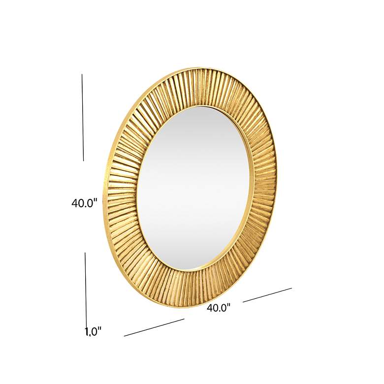 Image 7 Midtown 40"H Glam Styled Wall Mirror more views