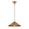 Midvale 14 3/4" Wide Patina Brass Pendant Light
