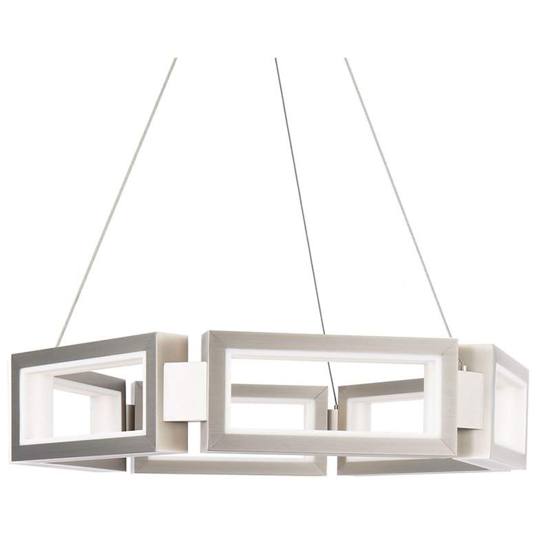 Image 2 Mies 6 Light 29" Wide Integrated LED Dru