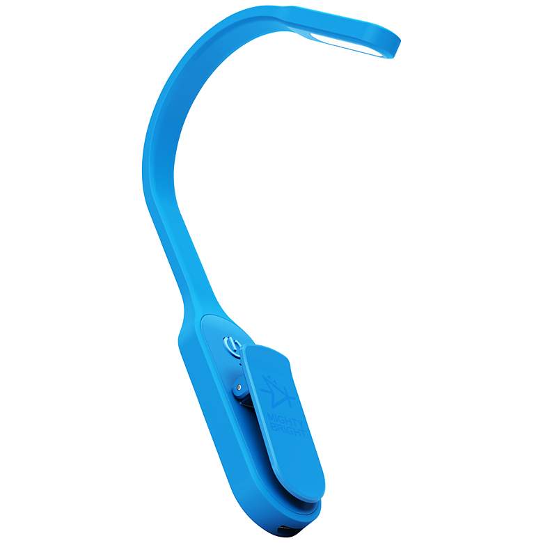 Image 1 Mighty Bright Recharge LED Clip-On Book Light in Blue