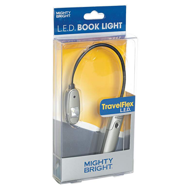 Image 1 Mighty Bright Silver TravelFlex LED Book Light
