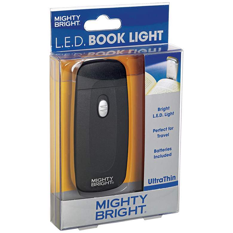 Image 1 Mighty Bright Ultrathin LED Black Book Light