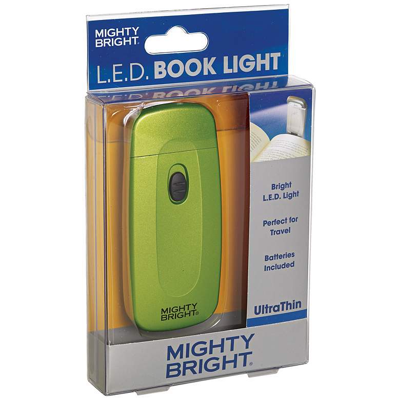 Image 1 Mighty Bright Ultrathin LED Green Book Light