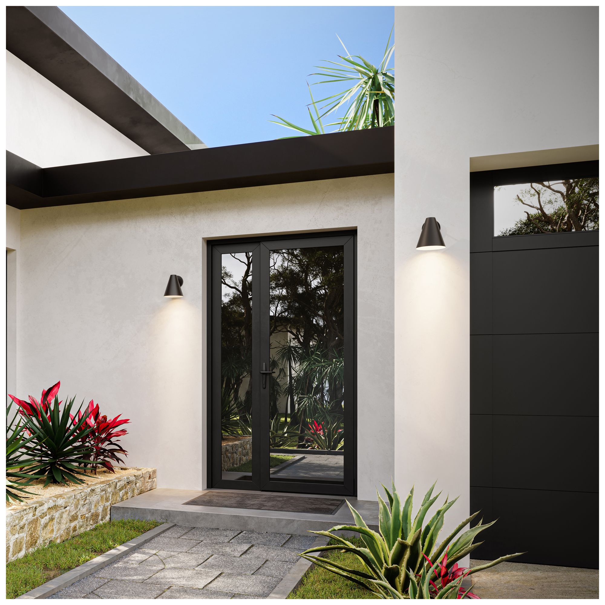 Image 3 Mik Medium Outdoor Wall Light more views