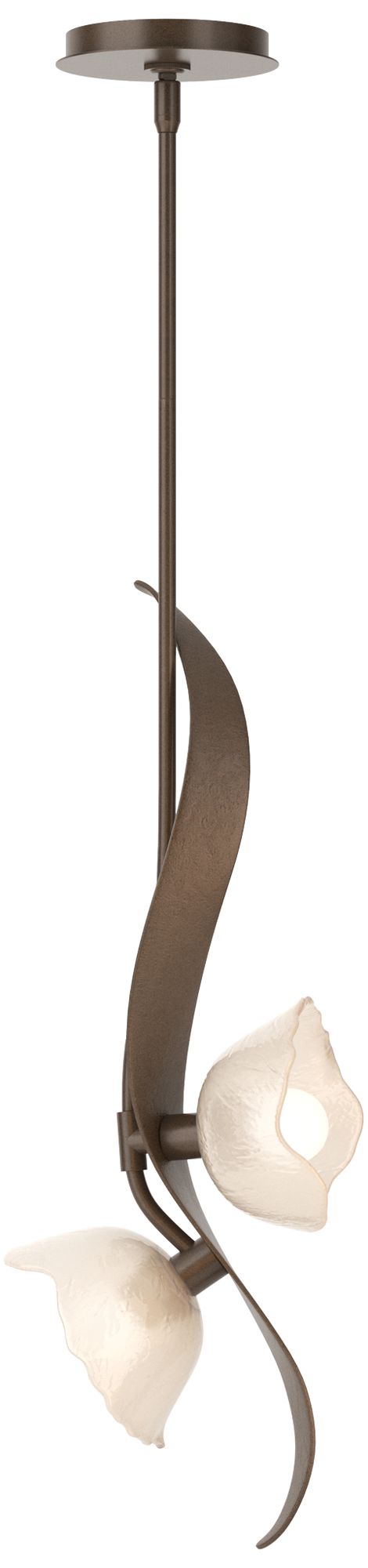 Mika 10" Wide 2-Light Bronze Kitchen Pendant - Made to Order