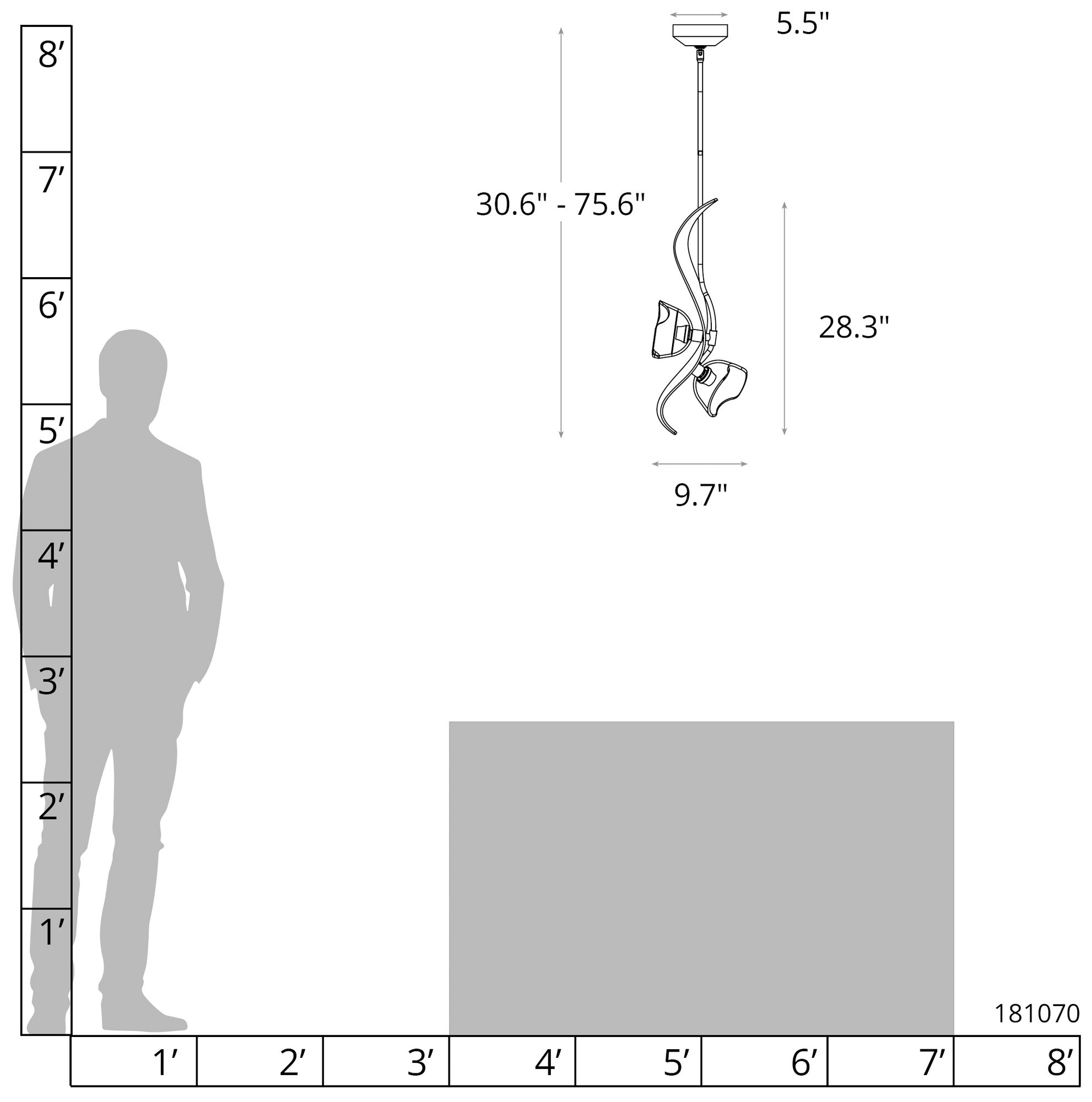 Mika 10" Wide 2-Light Soft Gold Kitchen Pendant