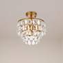 Thumbnail1 of Mila 12" Flush Mount In Brass