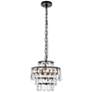 2_Mila 12" Pendant In Black