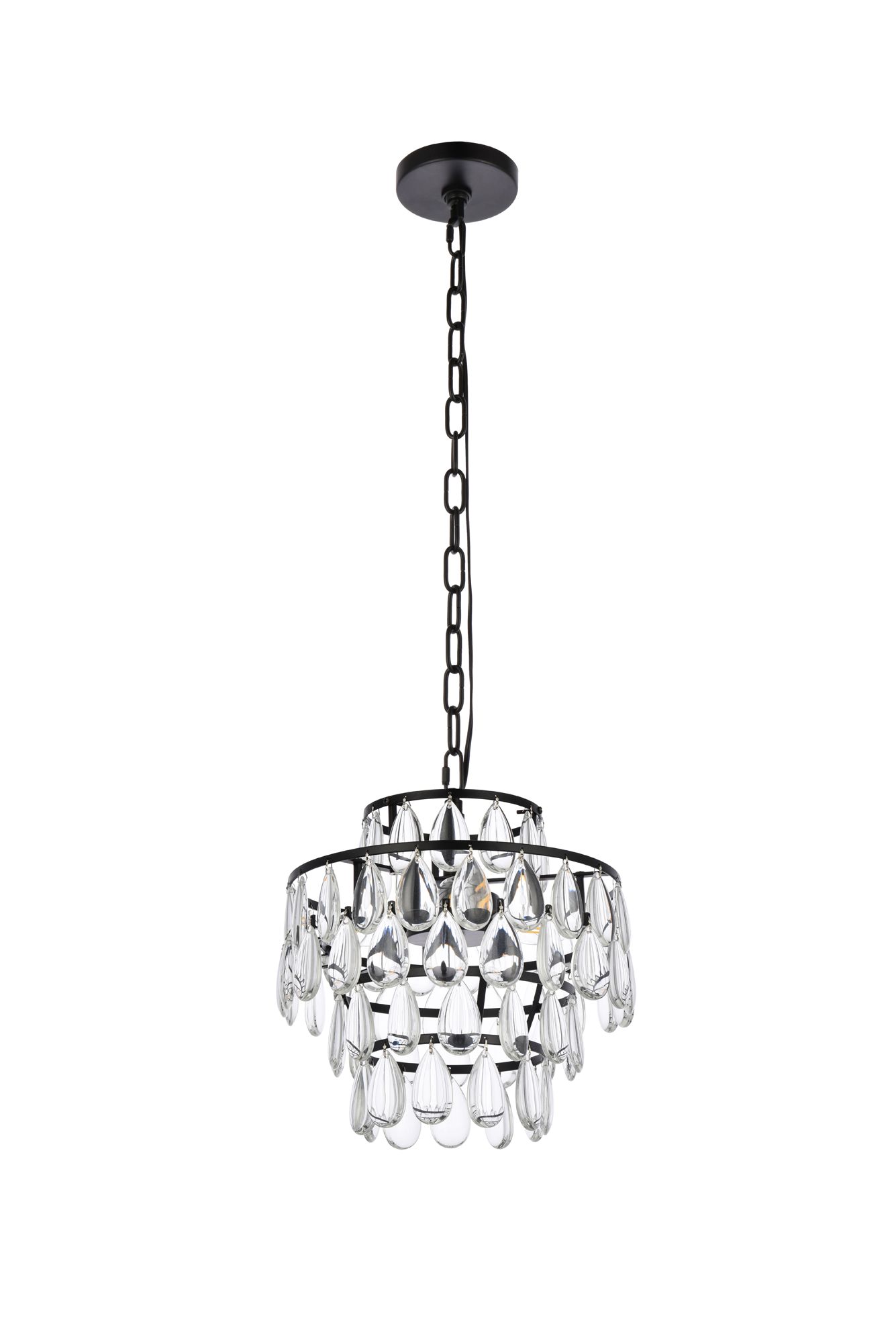 Mila 12" Pendant In Black
