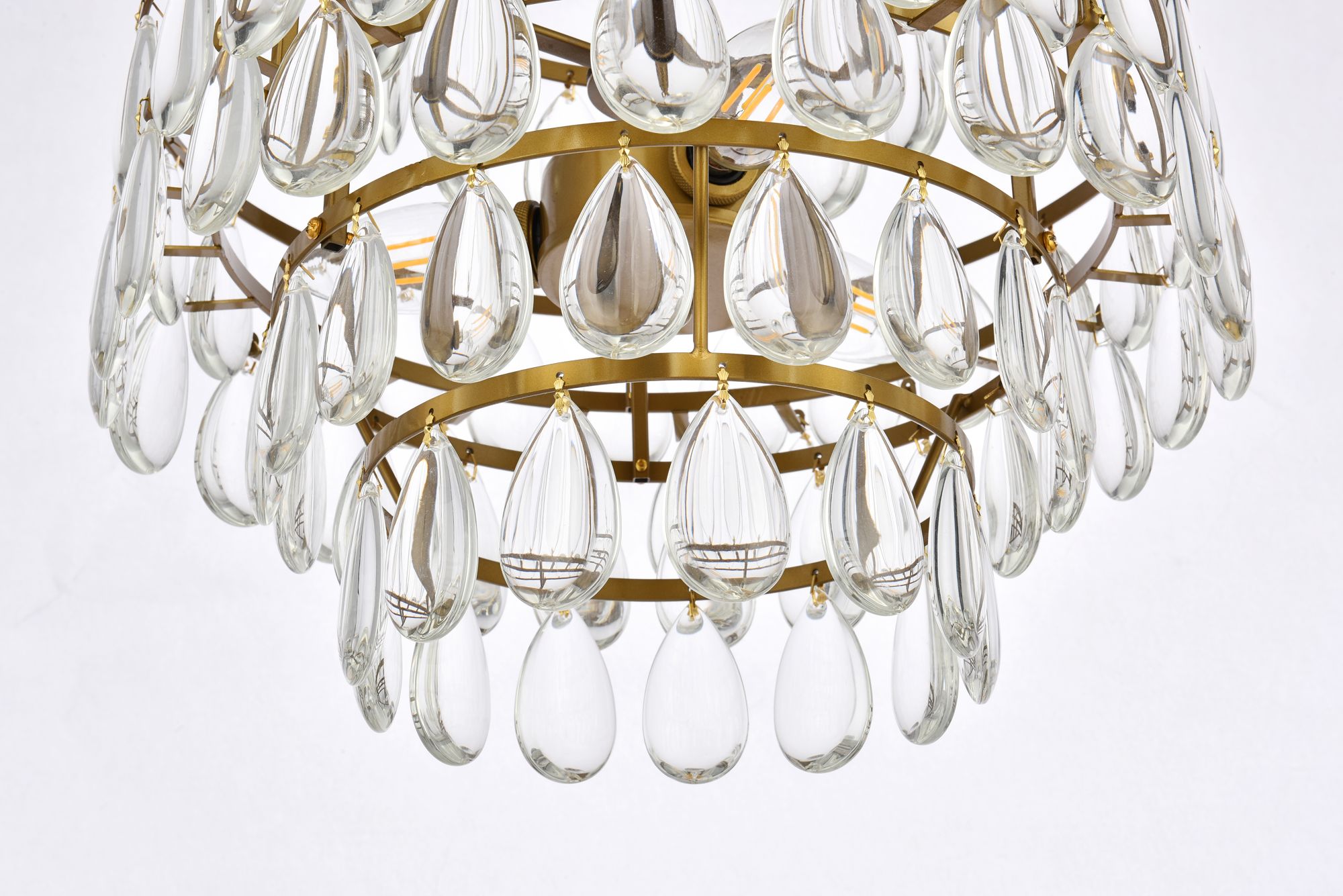 Image 4 Mila 14" Brass Pendant Light more views