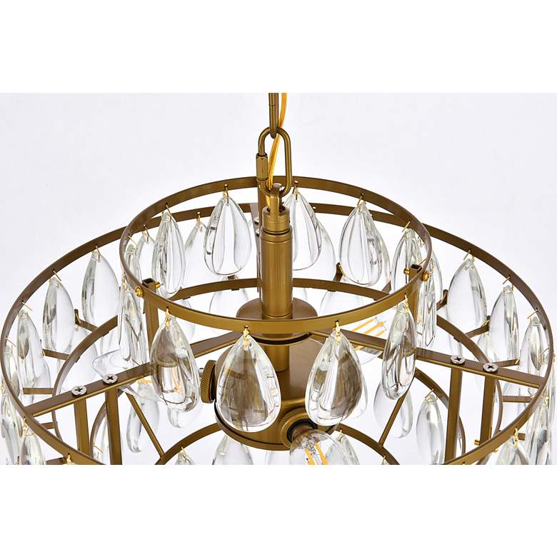 Image 6 Mila 14" Pendant In Brass more views